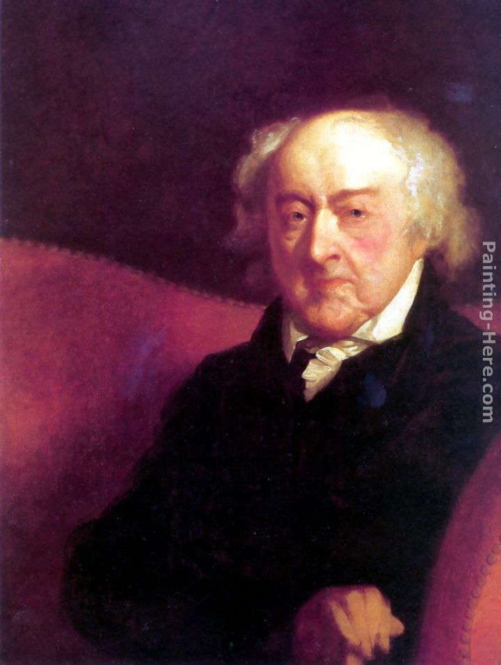 John Adams painting - Gilbert Stuart John Adams art painting